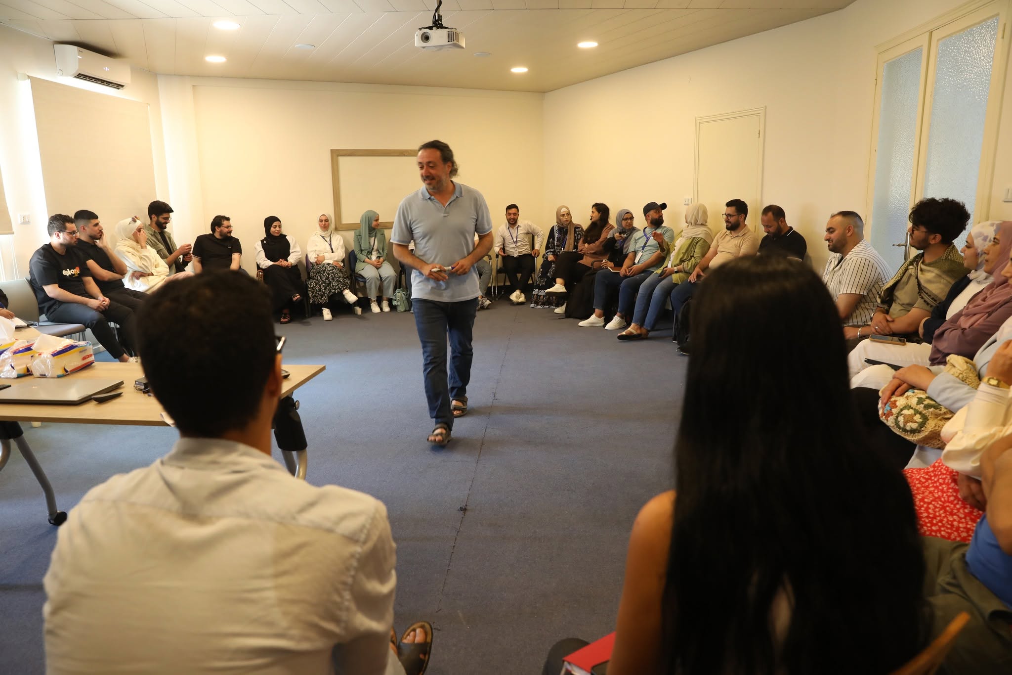 لقاء المبادرات الشبابية ضمن مشروع "تعزيز قيادة اللاجئين"